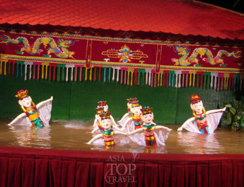The Traditional Water Puppet Show