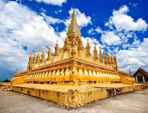 Peaceful ancient Luang Prabang