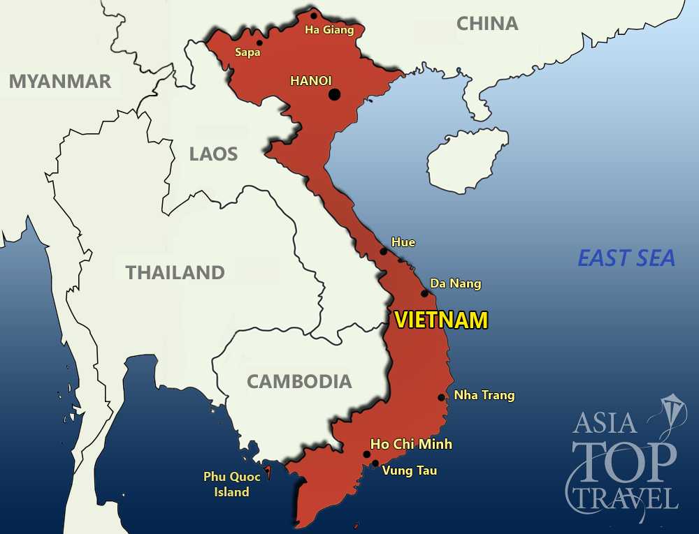 Vietnam Country In World Map United States Map