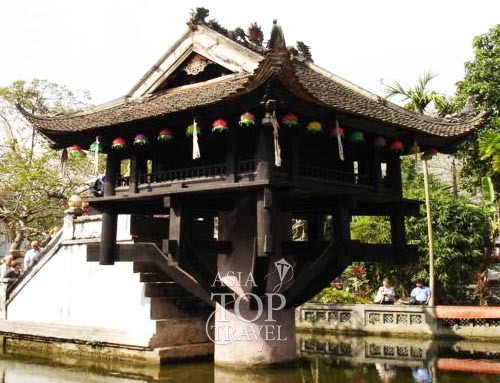 One Pilla Pagoda in Hanoi