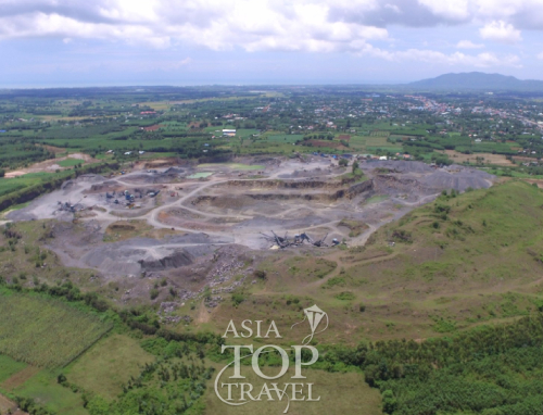 Long Tan Cross & Nui Dat Battle Field from Phu My Port