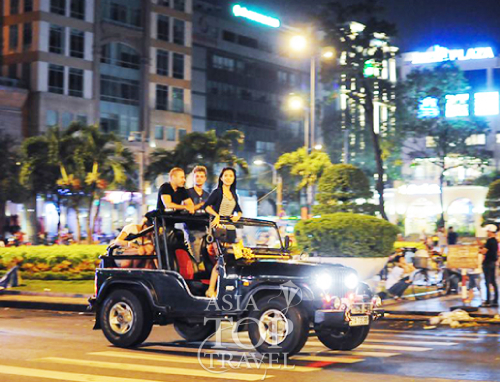 jeep tour saigon by night