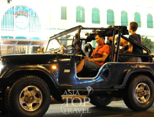 Saigon Jeep Tour By Night