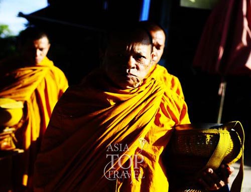 Monk in Laos