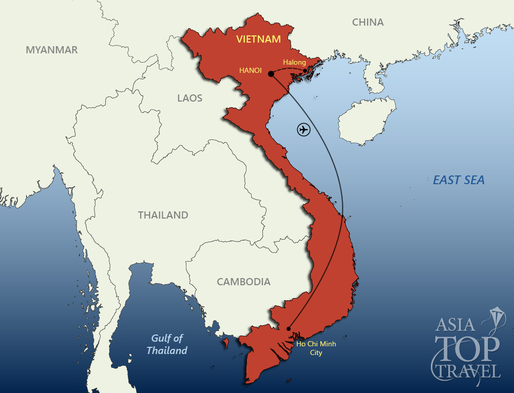 north or south vietnam travel